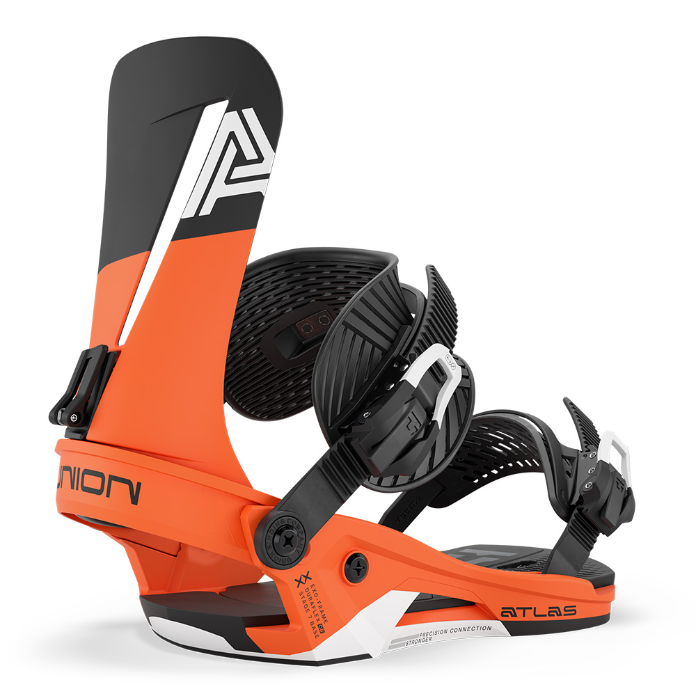 Union Atlas Unisex Snowboard Bindings Medium   Orange | The House