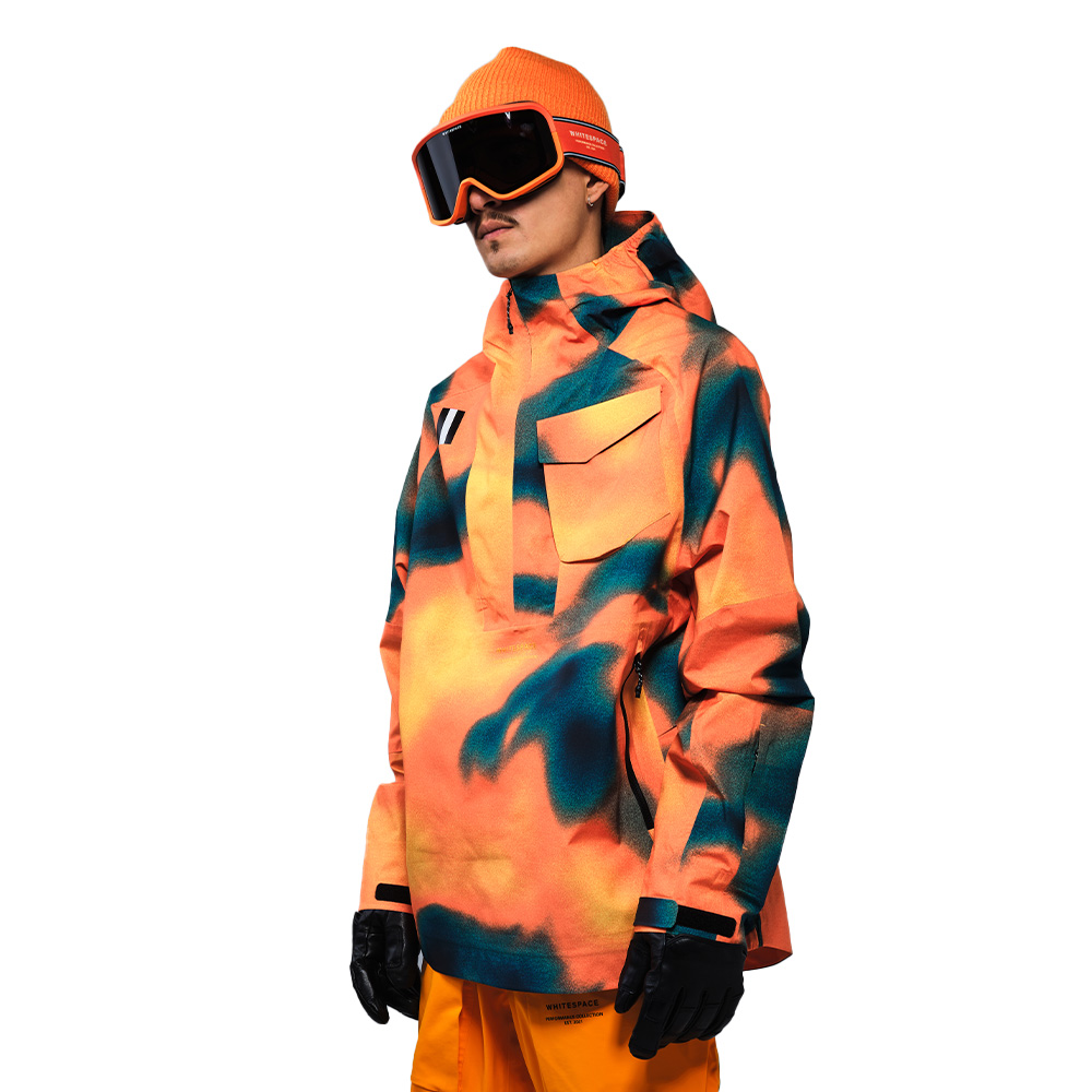 新品　Russeluno ANORAK BLOUSON (5/L) 　Ⓗ Whitespace Men's Rec 2.5 Anorak Hoodie