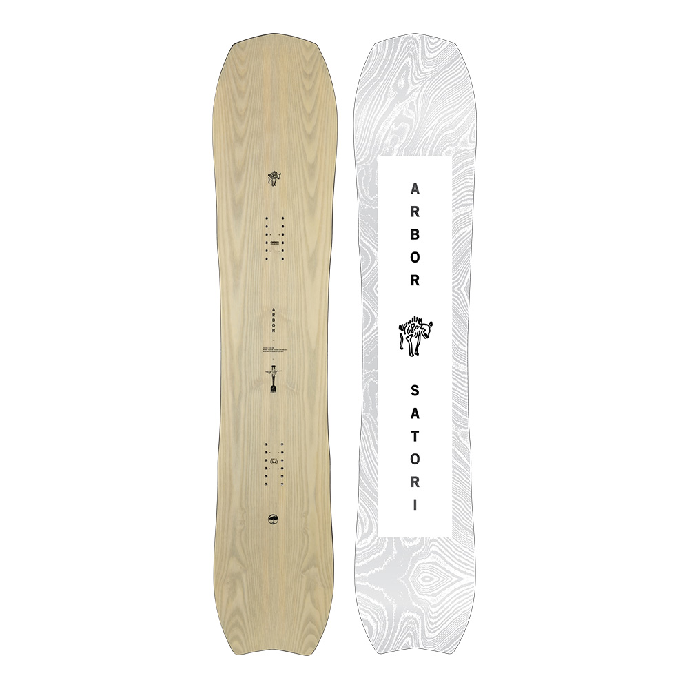 新品 arbor SATORI スノーボード 25-26 148 Arbor Satori Men's Snowboard