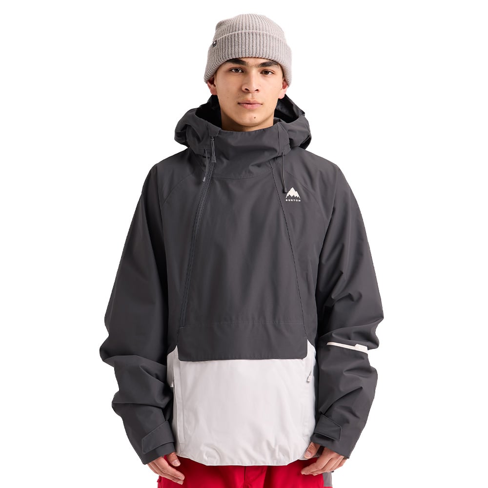 Men's Burton Reserve 2L Relaxed Anorak Jacket Medium - Gotham Grey/Grey Cloud | The House