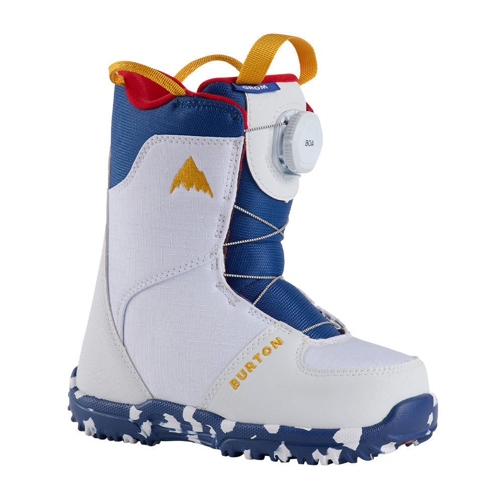 Burton Burton Kids' Grom BOA Snowboard Boots 2K - White | The House - $169.95 at The House