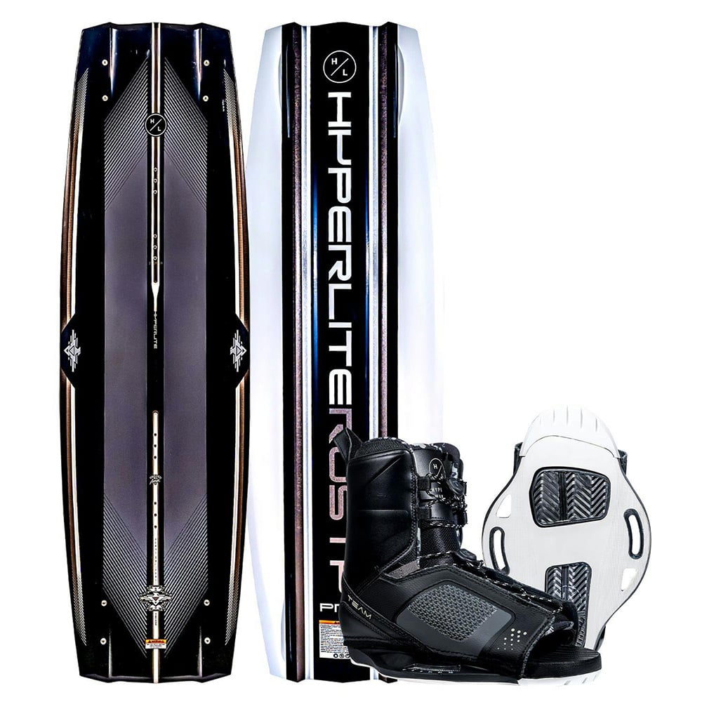 Hyperlite Hyperlite 140 Rusty Pro w/ Team OT 7-10.5 Wakeboard Combo 140 x 07105 | The House - $669.99 at The House
