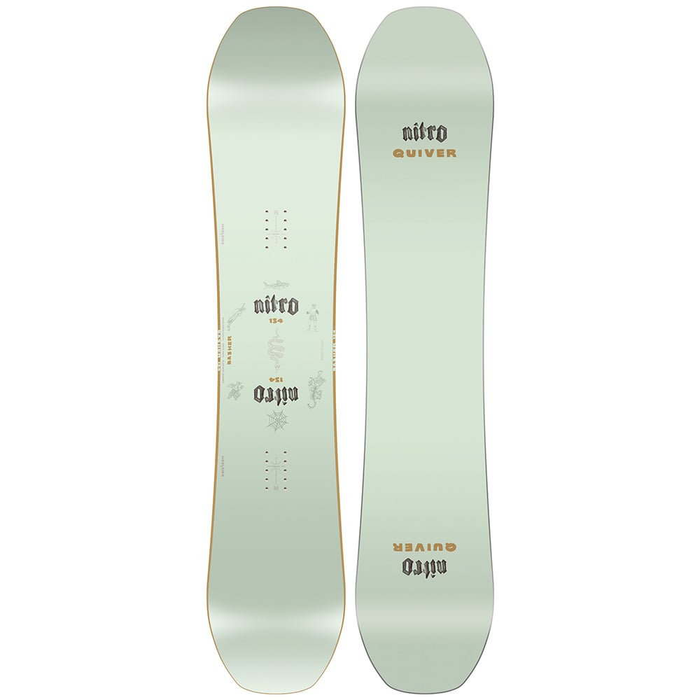 Nitro Basher Park/Freestyle Snowboard 158 - Green | The House