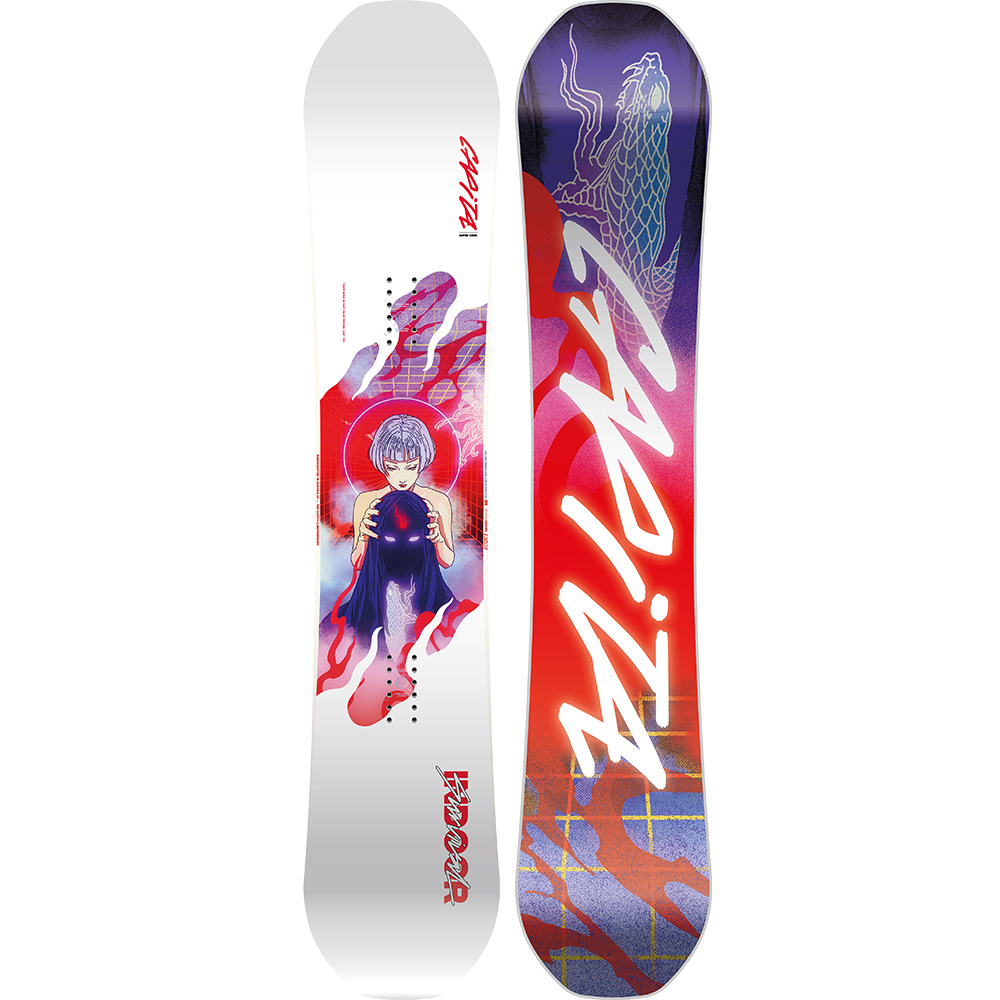 CAPITA スノーボード カラフル Capita Womens Paradise Wide Snowboard 2025 | Zumiez