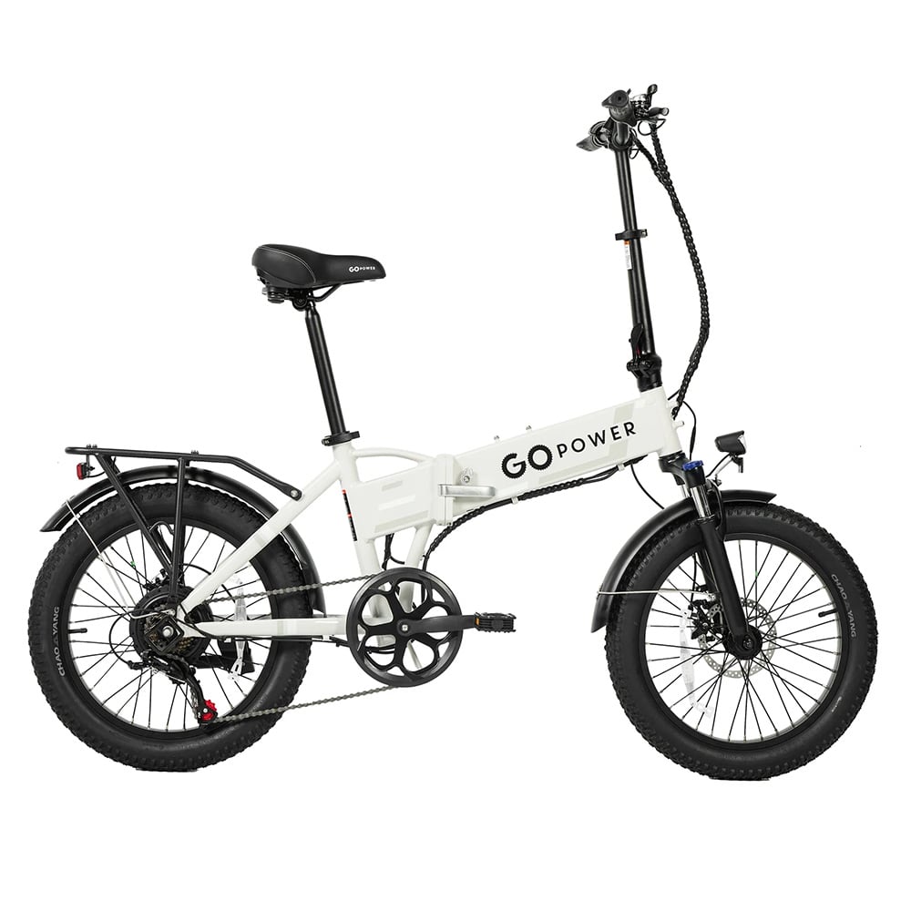  GOPowerBike GOEXPRESS V2 FOLDING ELECTRIC BIKE, WHITE | The House - $999.99 at The House