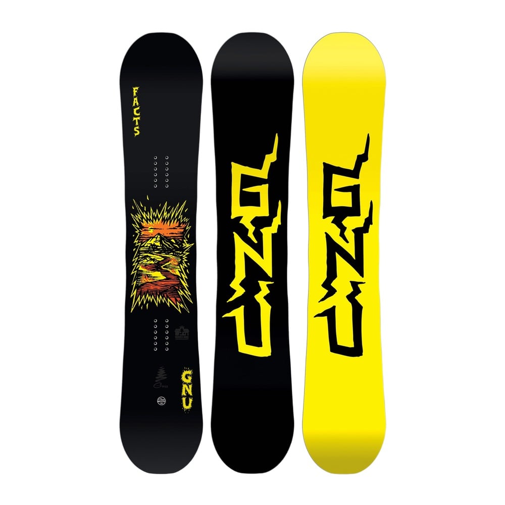 GNU Facts Freestyle All-Mountain All Mountain Snowboard 156 | The House