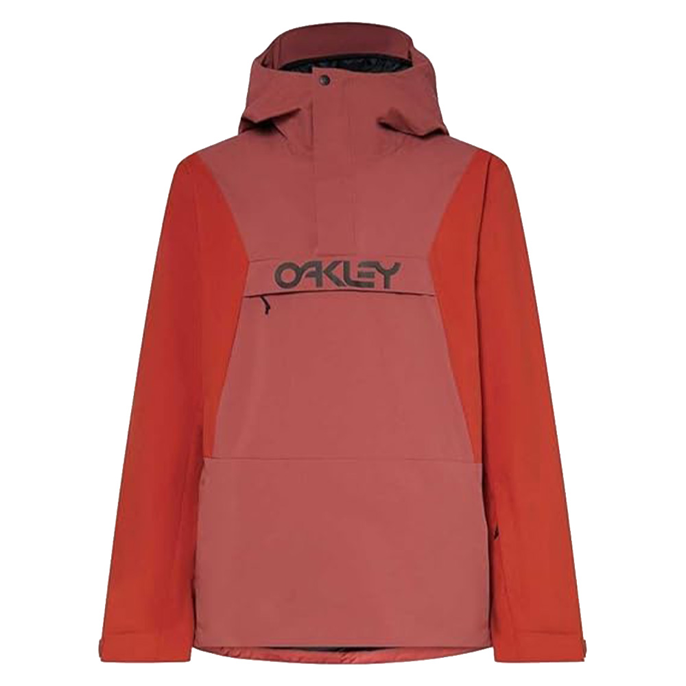 Oakley TNP TBT Men's Insulated Anorak Medium - Flame Red/Rosewood | The House