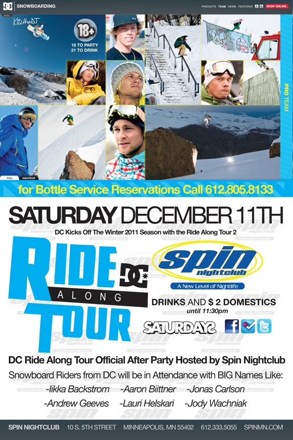 DC Snowboard Team in The House! TheHouse