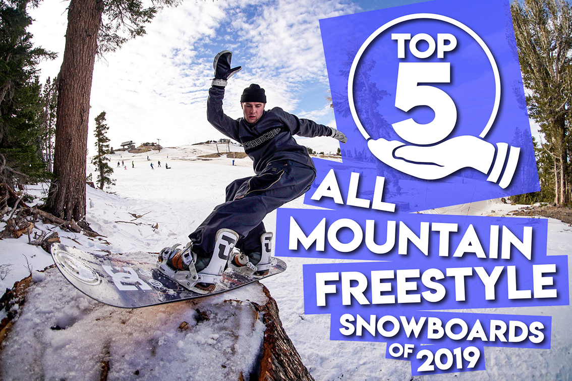 Kapitein Brie Calamiteit grijnzend Top 5 All Mountain Freestyle Snowboards of 2019 - The-House