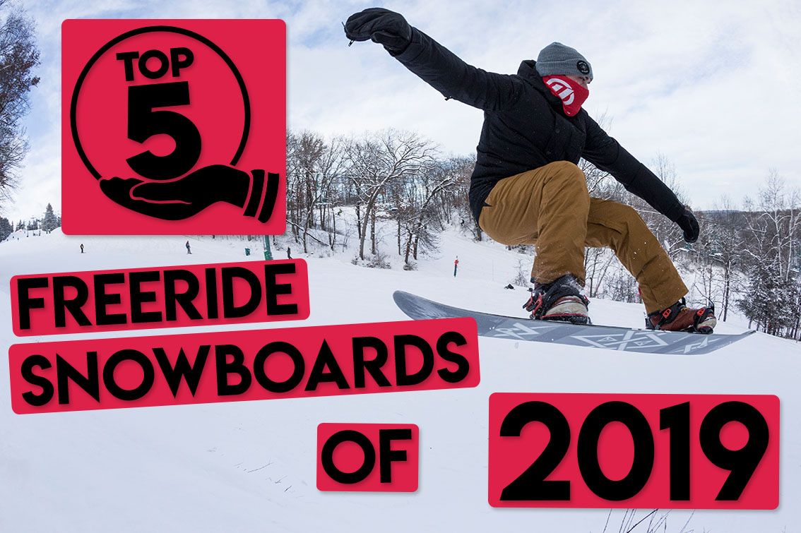 Visser Raad elk Top 5 Freeride Snowboards Of 2019 - The-House
