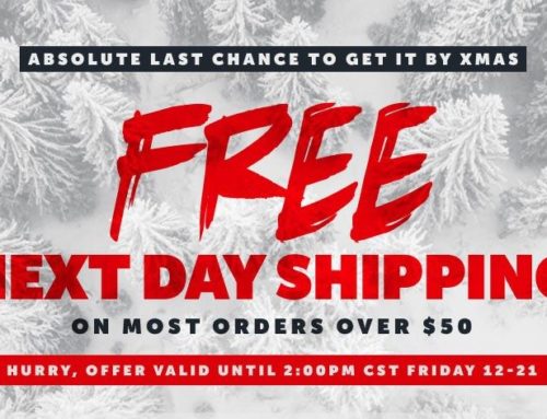Free Next Day Shipping!